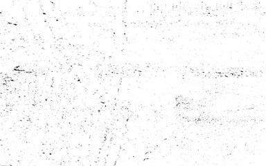 Black grainy texture isolated on white background. Distress overlay textured. Dust overlay textured. Grain noise particles. Rusted white effect. Grunge design elements. Vector illustration