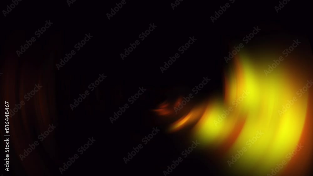 Poster circular waves animation background