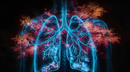 Breath of life: human lungs x-ray fusion