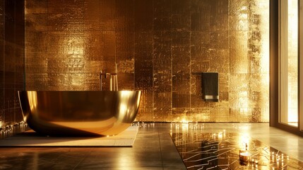 background of color gold