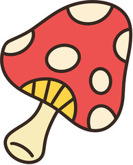 Poisonous mushroom