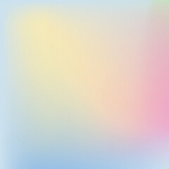 Obraz premium Pink, blue and yellow background, color gradient rough abstract background shine bright light and glow template empty space , grainy noise grungy texture