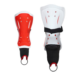 shin guards isolated on white background © amit