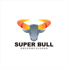 bull logo colorful