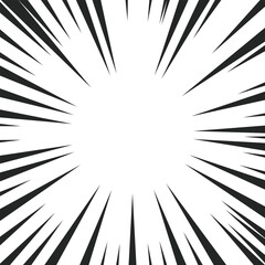 Obraz premium Comic Action Speed Frame