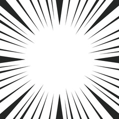 Obraz premium Comic Action Speed Frame