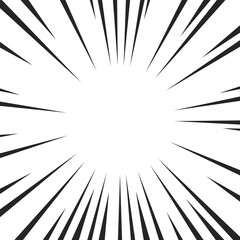 Comic Action Speed Frame