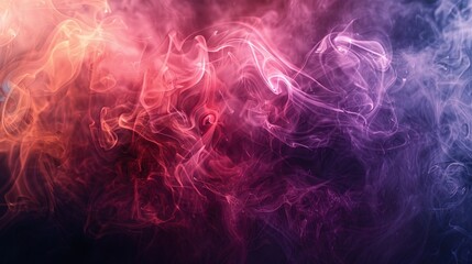 Smoke and gas wallpaper