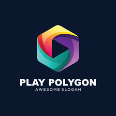 polygon logo colorful