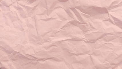 Obraz premium Light Brown Texture of Crumpled Paper - Abstract Background. 