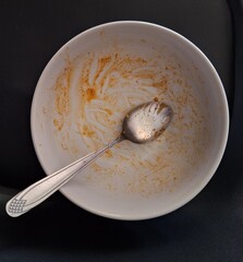 spoon and bowl