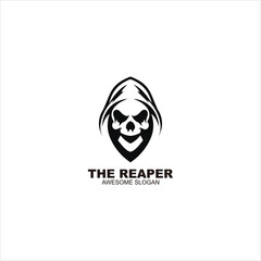 reaper mascot logo vector design