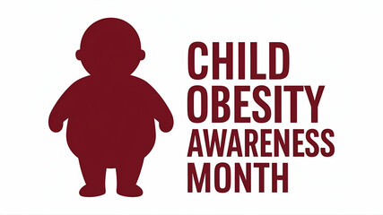 Obraz premium child obesity awareness month
