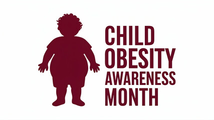 Obraz premium child obesity awareness month