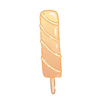 orange popsicle cilpart