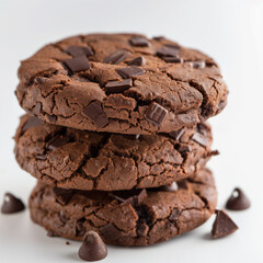 Fototapeta premium 초콜릿쿠키 Chocolate cookies 