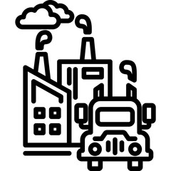 Air Pollution Icon