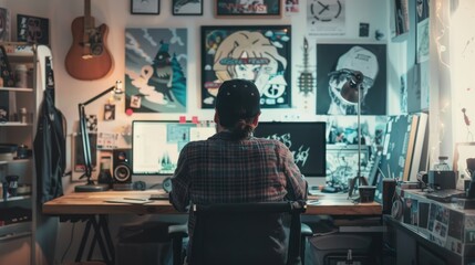 behind-the-scenes  of a YouTuber's creative process,  create their content. 