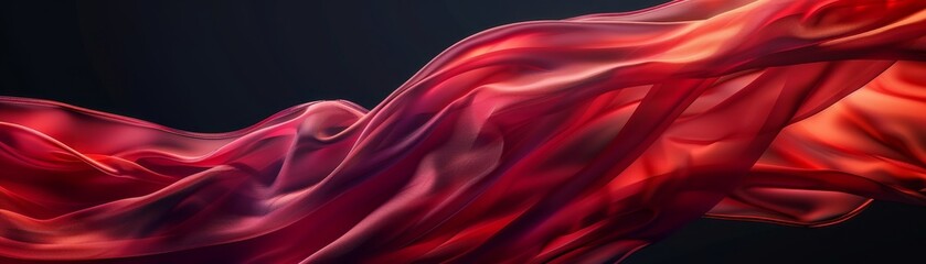 Obraz premium Elegant and smooth fashion flying cloth. Abstract background