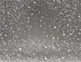 white silver glitter bokeh texture christmas abstract background generate ai