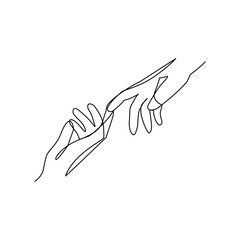 Hands vector illustration