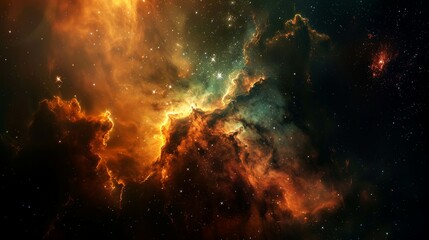 Obraz premium nebula, galaxy, star, space background