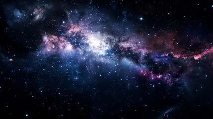 Fototapeta premium nebula, galaxy, star, space background