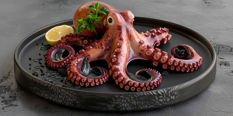 Jjukkumi Gui Grilled baby octopus often served as a popular seafood dish Grilled Octopus 