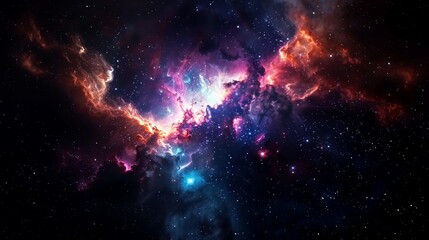 Fototapeta premium nebula, galaxy, star, space background