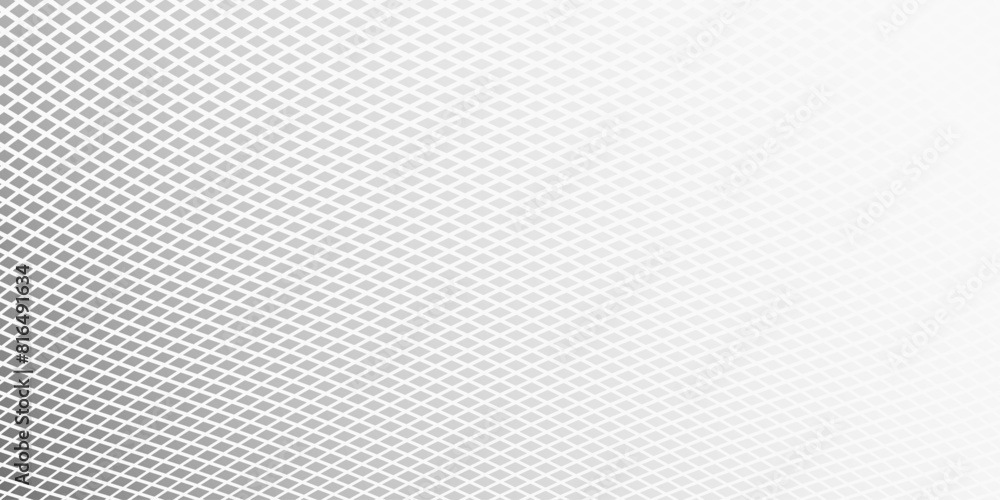Poster semitone checkered background. disappearing and appearance gradient illustration consisting of rhomb