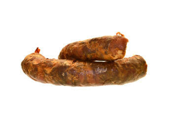 sausage isolated on white background