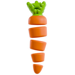 Carrot Cutting Stages Infographic