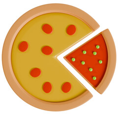 Pizza Slicing Guide Infographic