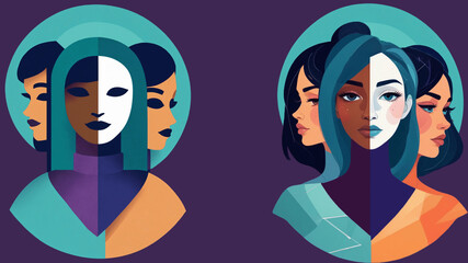 Abstract background Pride month International Day Against Homophobia, Transphobia & Biphobia for a prejudice-free world, discrimination experienced by LGBTQ + people internationally