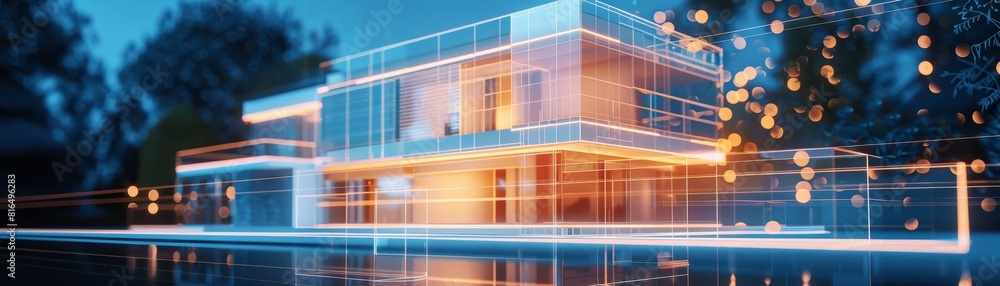 Poster controlled construction of a smart house using artificial intelligence and iot