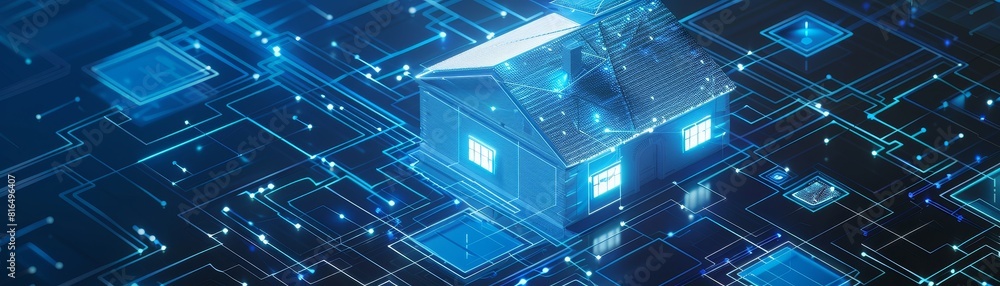 Poster controlled construction of a smart house using artificial intelligence and iot