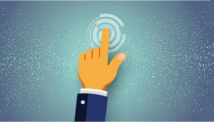 Hand touchscreen gesture  3D icon, hand forefinger swipe action on touch screen, ui interface scroll tap button