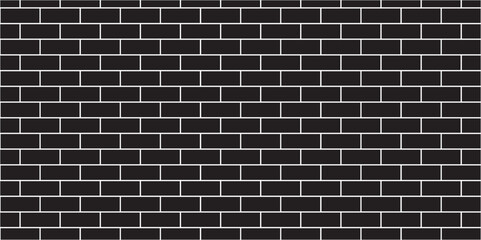 Black brick wall background. Architecture square construction stone block brick wallpaper. seamless building cement concrete wall grunge background.	
