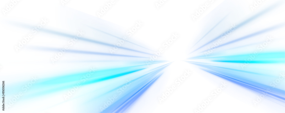 Poster png. visualization of large data traffic, dynamic high speed data flow in the form of neon line of v