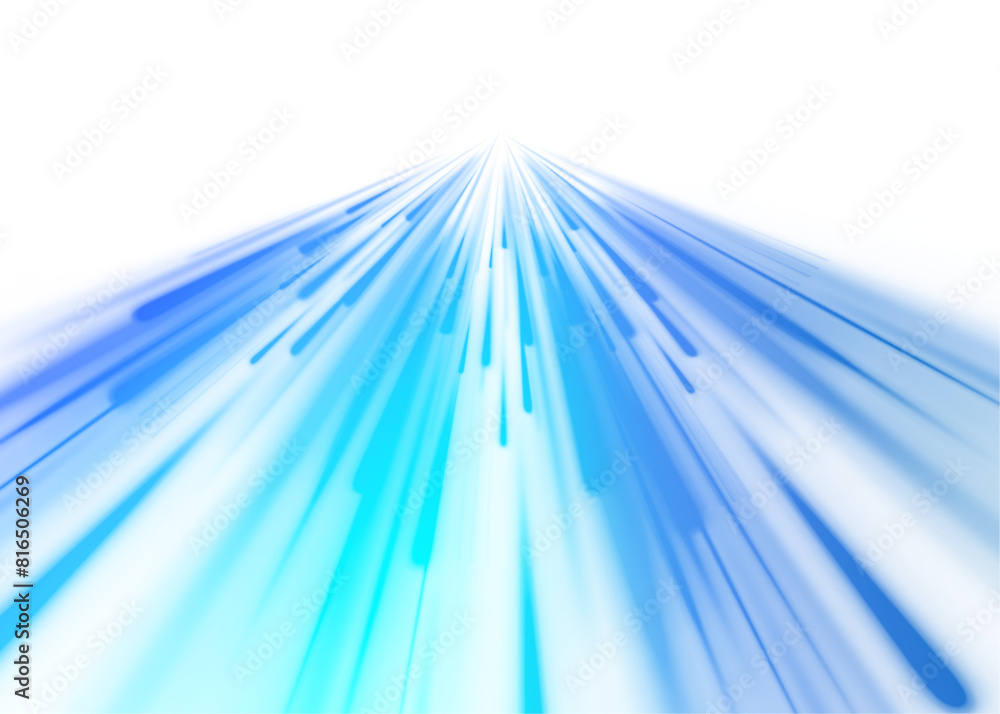 Poster png. visualization of large data traffic, dynamic high speed data flow in the form of neon line of v