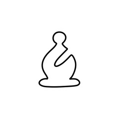 Hand drawn chess strategy 