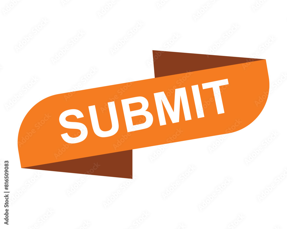 Fototapete submit web button for website. submit button eps