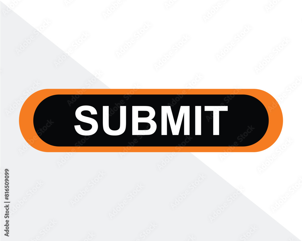 Fototapete submit web button for website. submit button eps