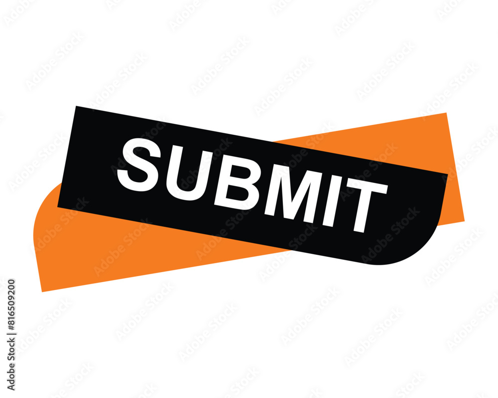 Fototapete submit web button for website. submit button eps