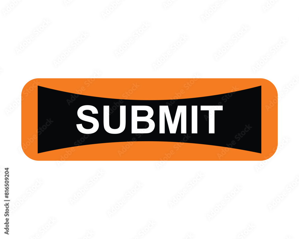 Fototapete submit web button for website. submit button eps