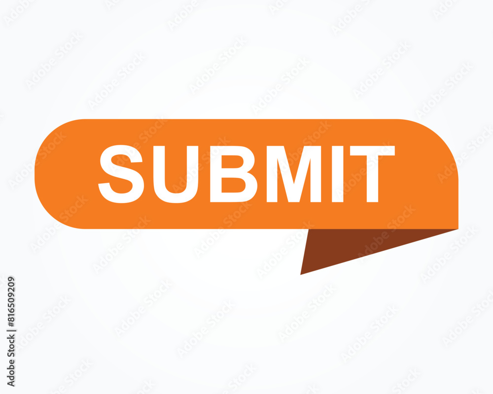 Fototapete submit web button for website. submit button eps