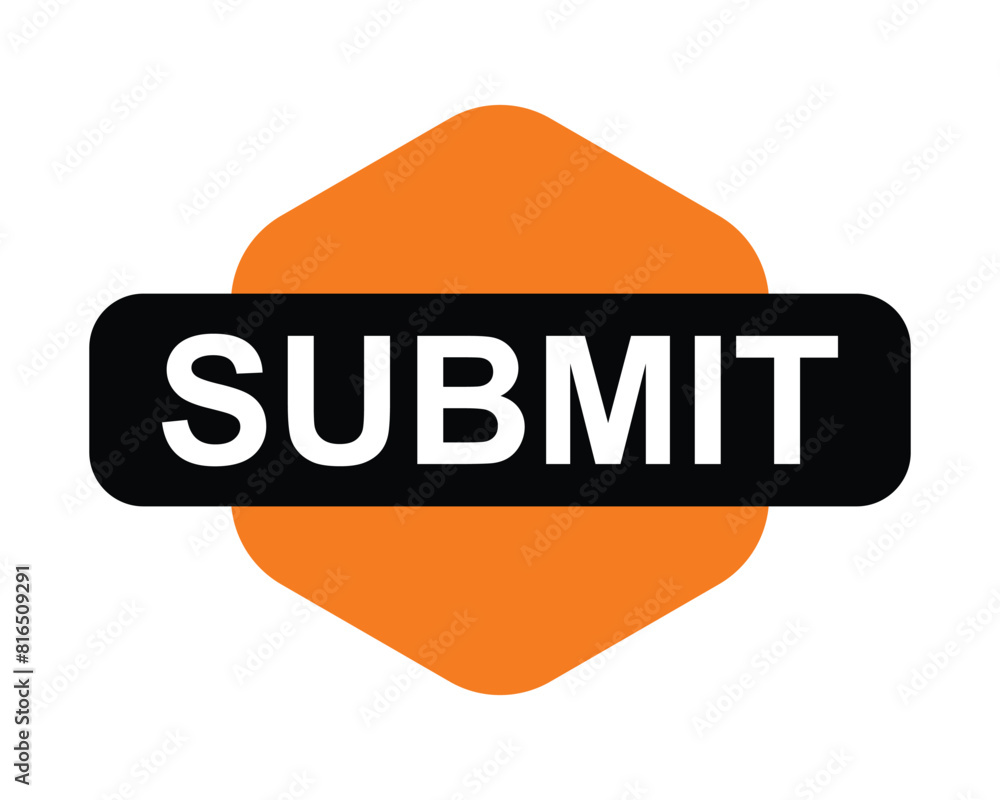 Fototapete submit web button for website. submit button eps