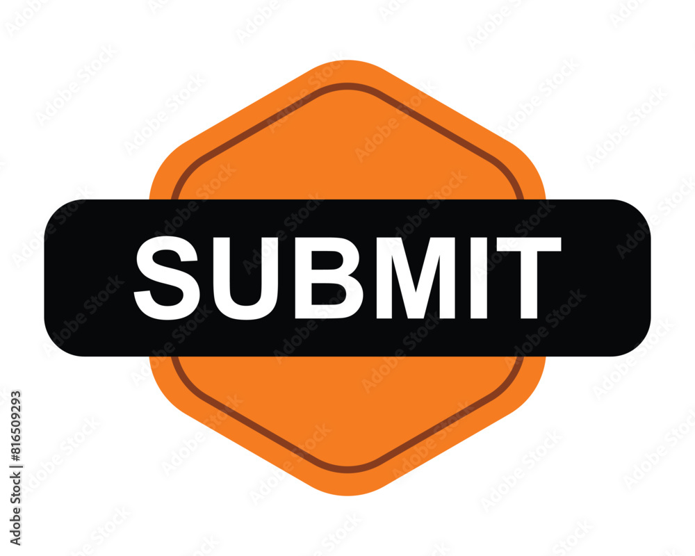 Fototapete submit web button for website. submit button eps