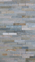 facade stone brown gray wall background of brick horizontal stone grey wallpaper