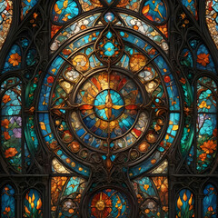 Obraz premium Abstract kaleidoscope background. Beautiful multicolor kaleidoscope texture. Unique kaleidoscope design